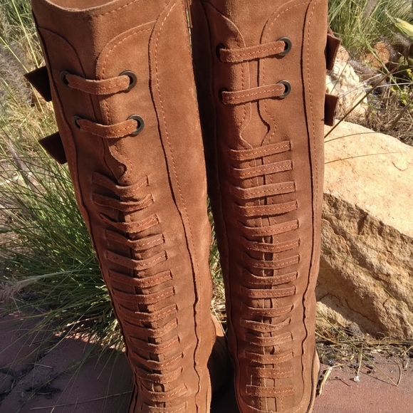 Apepazza Suede Riding Boot - Picture 4 of 6